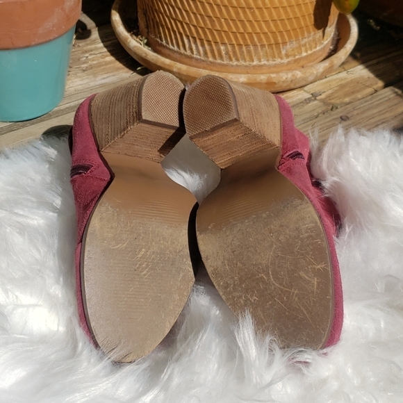 STEVE MADDEN Arieel Boot Luxe 7 burgundy - Picture 10 of 11